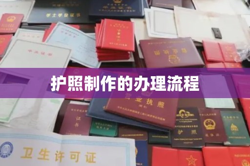 宜黄护照制作的办理流程